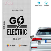 Durable Electric Vehicle Decal for Road Safety